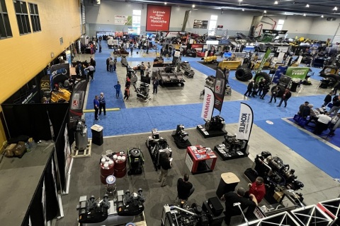 加拿大魁北克工程机械展览会展会现场图片