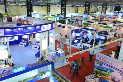 印度孟买钢铁工业展览会展会现场图片