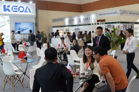 印尼雅加达陶瓷展览会展会现场图片