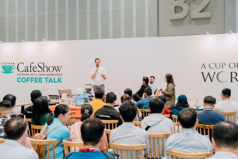 越南胡志明咖啡展览会展会现场图片