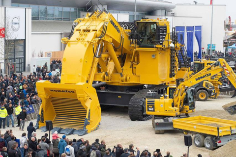 加拿大魁北克工程机械展览会展会现场图片