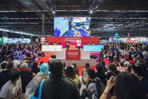 法国巴黎游戏展览会展会现场图片