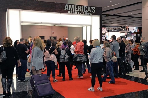 美国芝加哥美容美发展览会展会现场图片