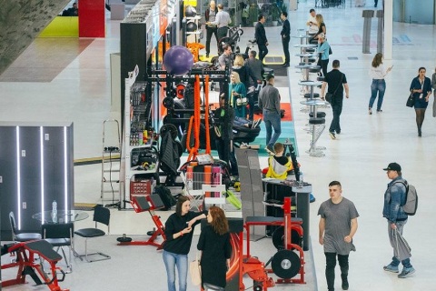 俄罗斯体育及健身器材展览会展会现场图片