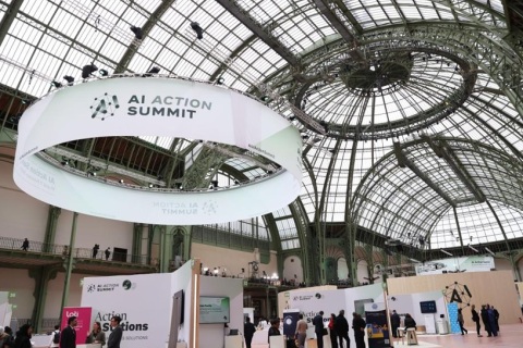 法国巴黎人工智能峰会展会现场图片