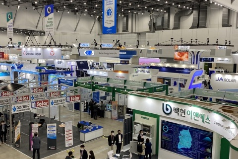 韩国太阳能展-韩国国际绿色能源展展会现场图片