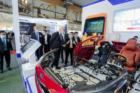 越南工业展展会现场图片