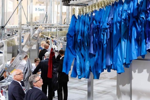 德国法兰克福纺织品专业处理洗衣展览会展会现场图片