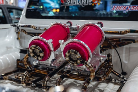 泰国曼谷改装车及配件展览会展会现场图片