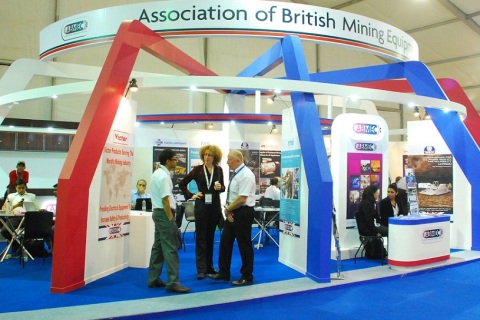 印度矿业及矿山机械展览会展会现场图片