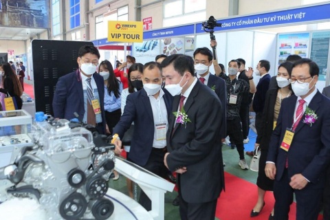 越南工业展展会现场图片