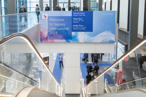 德国法兰克福纺织品专业处理洗衣展览会展会现场图片