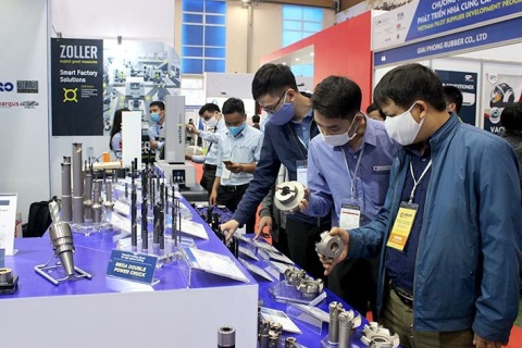 越南工业展展会现场图片