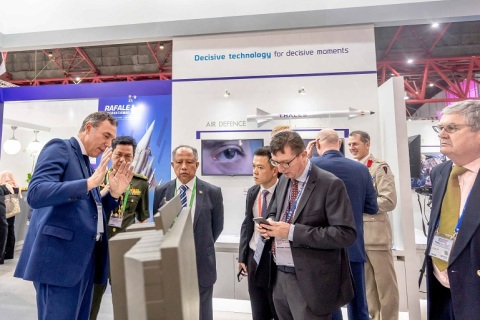 印尼雅加达军警防务、海军、空军展览会展会现场图片