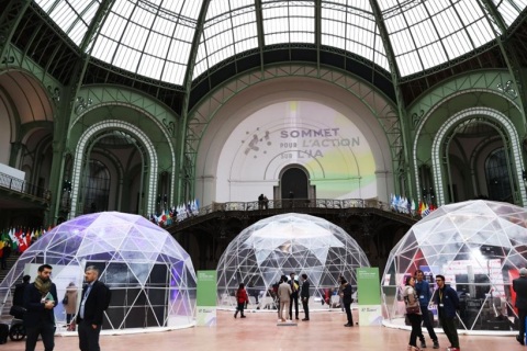 法国巴黎人工智能峰会展会现场图片