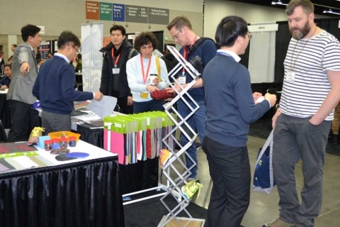 美国波特兰皮革鞋材展览会展会现场图片