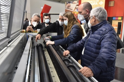 德国慕尼黑瓦楞纸品展览会展会现场图片