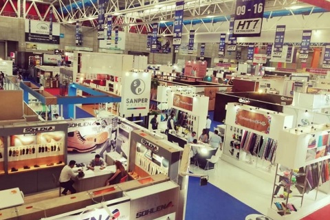 墨西哥莱昂皮革鞋展览会展会现场图片