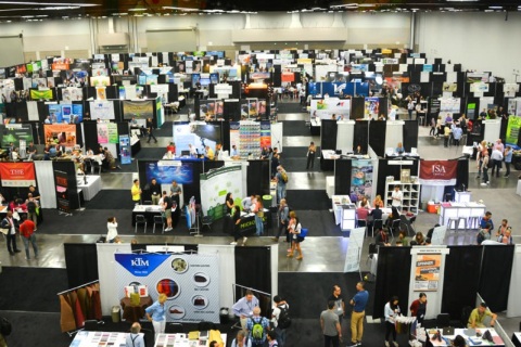 美国波特兰皮革鞋材展览会展会现场图片