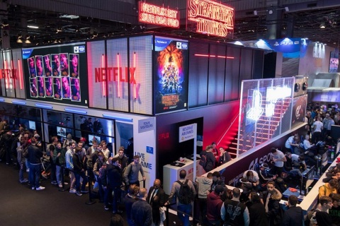 法国巴黎游戏展览会展会现场图片