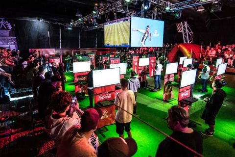 西班牙马德里电子竞技游戏动漫展览会展会现场图片