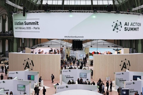 法国巴黎人工智能峰会展会现场图片