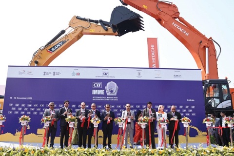 印度矿业及矿山机械展览会展会现场图片