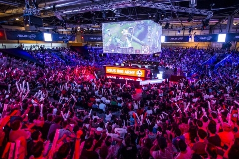 西班牙马德里电子竞技游戏动漫展览会展会现场图片