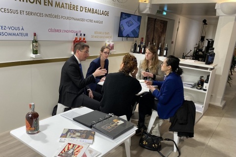 法国兰斯葡萄酒及烈酒包装展览会展会现场图片