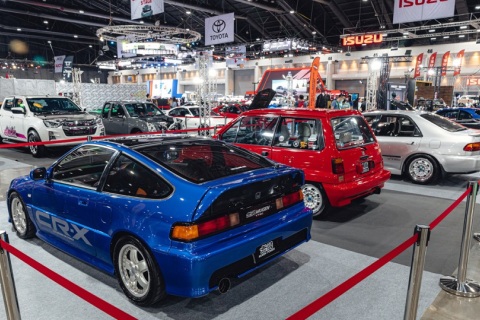 泰国曼谷改装车及配件展览会展会现场图片