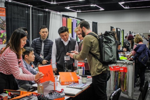 美国波特兰皮革鞋材展览会展会现场图片