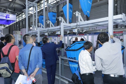 德国法兰克福纺织品专业处理洗衣展览会展会现场图片