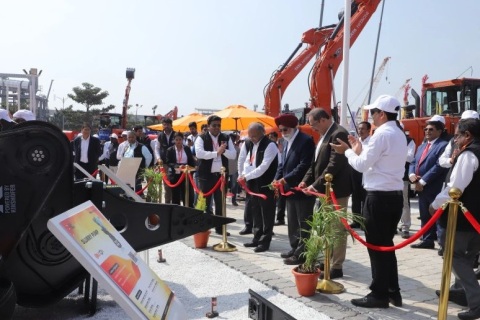 印度矿业及矿山机械展览会展会现场图片