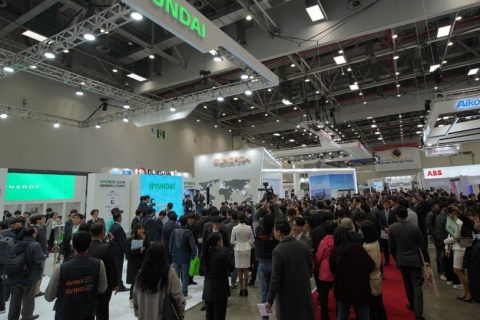 韩国太阳能展-韩国国际绿色能源展展会现场图片