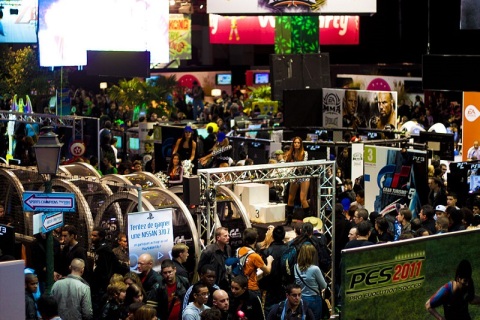 法国巴黎游戏展览会展会现场图片