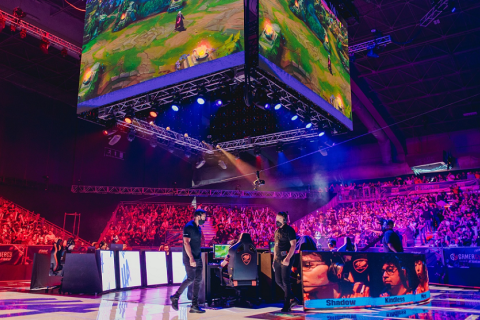 西班牙马德里电子竞技游戏动漫展览会展会现场图片