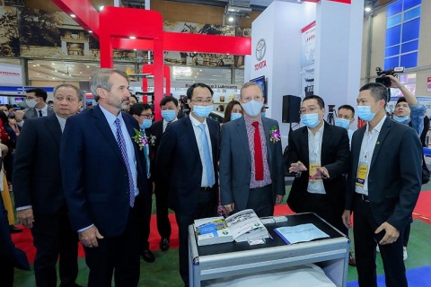 越南工业展展会现场图片