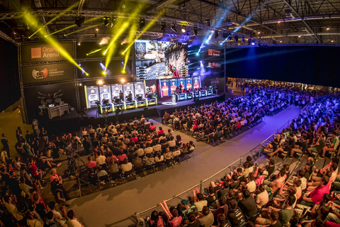 西班牙马德里电子竞技游戏动漫展览会展会现场图片