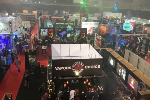 波兰华沙电子烟展览会展会现场图片