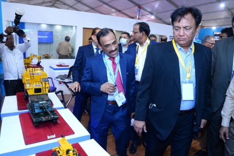 印度矿业及矿山机械展览会展会现场图片