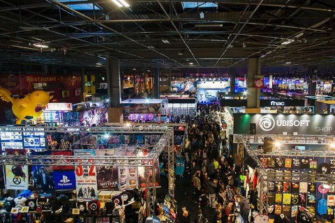 法国巴黎游戏展览会展会现场图片