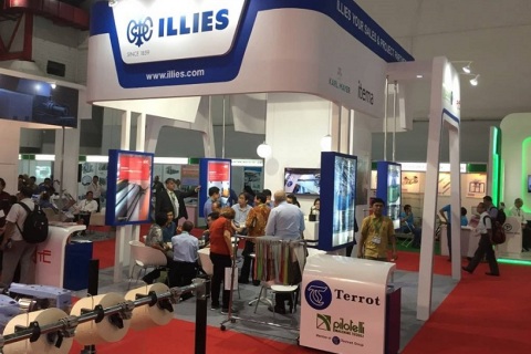 印尼雅加达纺织面料服装服饰展览会展会现场图片