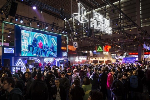 法国巴黎游戏展览会展会现场图片