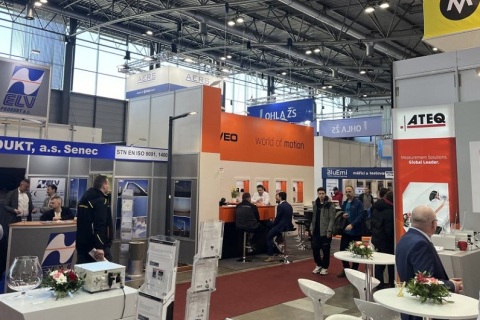 捷克布尔诺电子及光电展览会展会现场图片