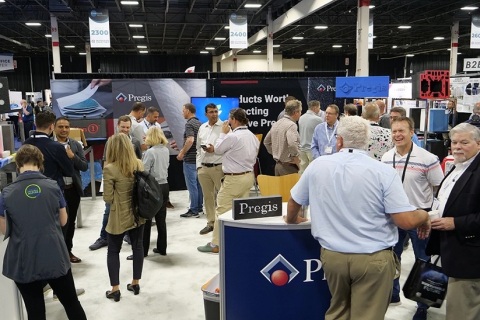 美国诺维聚氨酯发泡材料展览会展会现场图片