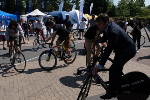 法国巴黎自行车展览会展会现场图片