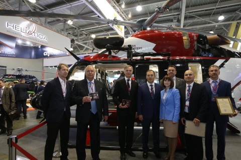 俄罗斯莫斯科直升机展览会展会现场图片