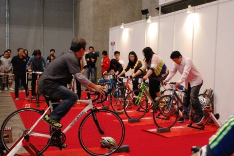 日本东京自行车展览会展会现场图片