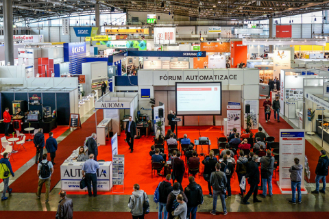 捷克布尔诺电子及光电展览会展会现场图片