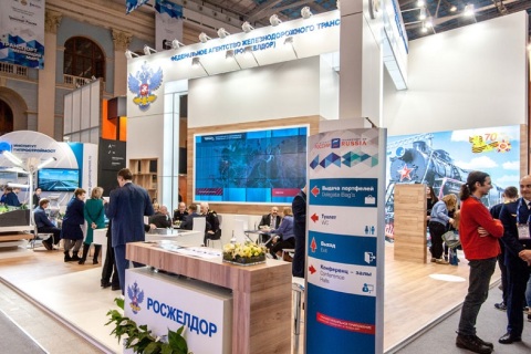 俄罗斯莫斯科电力机车及城市轨道交通展览会展会现场图片